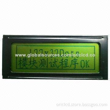 STN Yellow Green 122 x 32 Pixels Graphics LCD Module with LED Backlight (Parallel Interface)